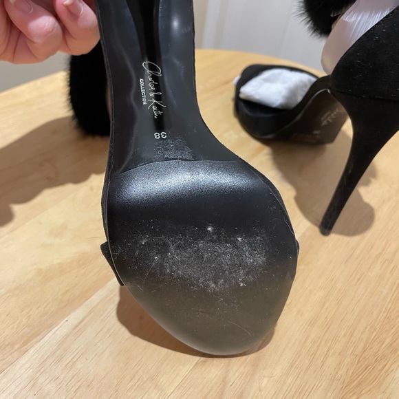 New in box Charles and Keith pink strap heels - Picture 4 of 7